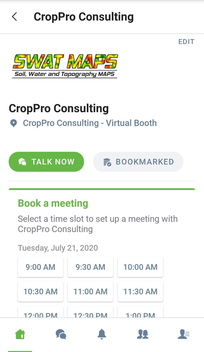SWATMAPSHawk's tweet photo. While we can't physically be together at #AIM20, @AginMotion has effectively reduced the walking time from booth to booth😉! Stop by @CropProConsult for a chat. Also sign up to hear what @fielddirt has to say about Applying Agronomy at a Higher Resolution on Wednesday at 11am. https://t.co/tK48KvzRtA