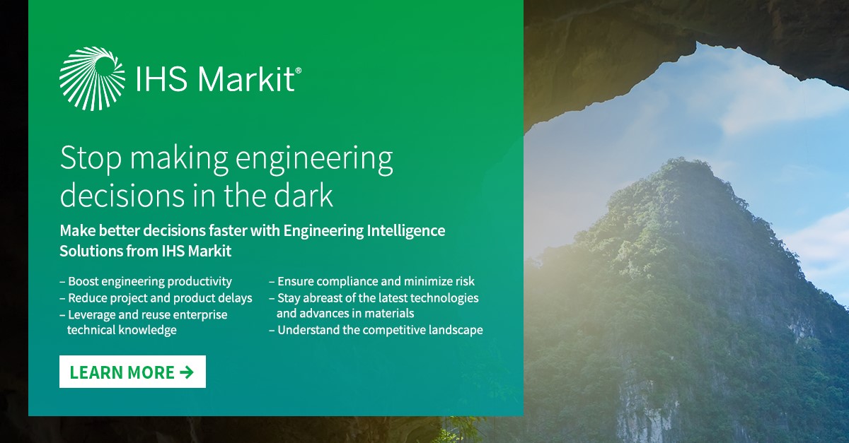 Learn more about the Engineering Workbench Solution by #IHSMarkit today: ihsmark.it/9I4j50ADXvI