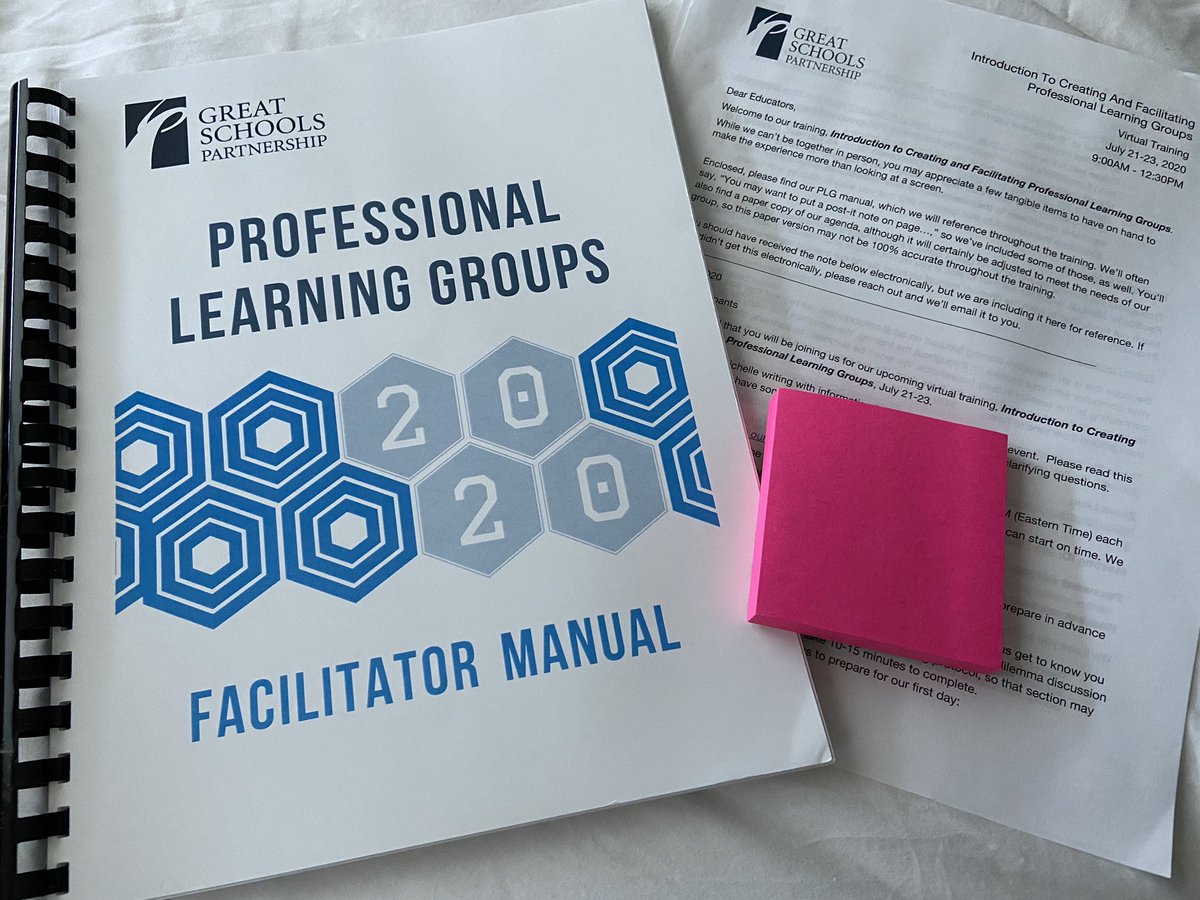 Spending the next three days digging into facilitating professional learning groups with <a href="/GreatSchoolsP/">Great Schools Partnership</a>