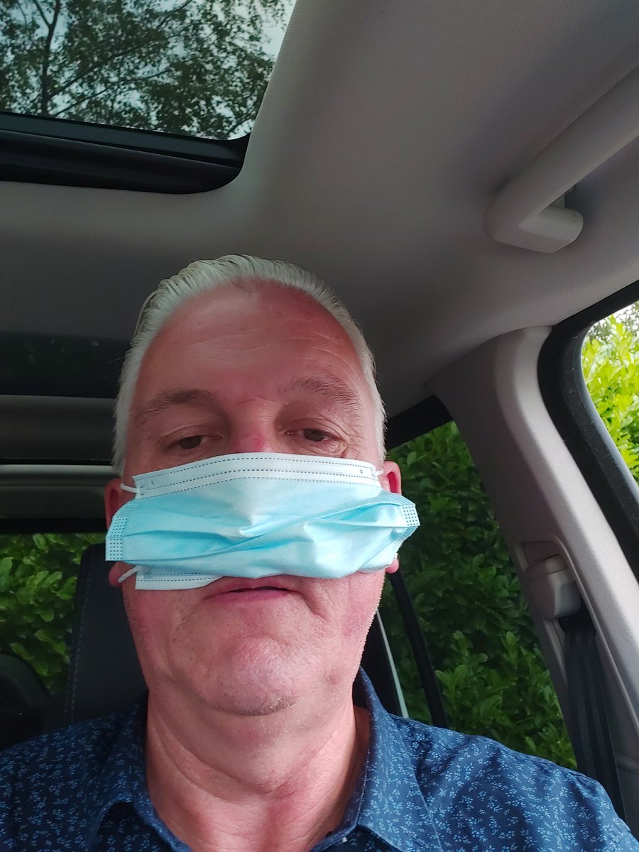 I call on supermarkets every day. Here's just a few images of how I see people wearing the mask......