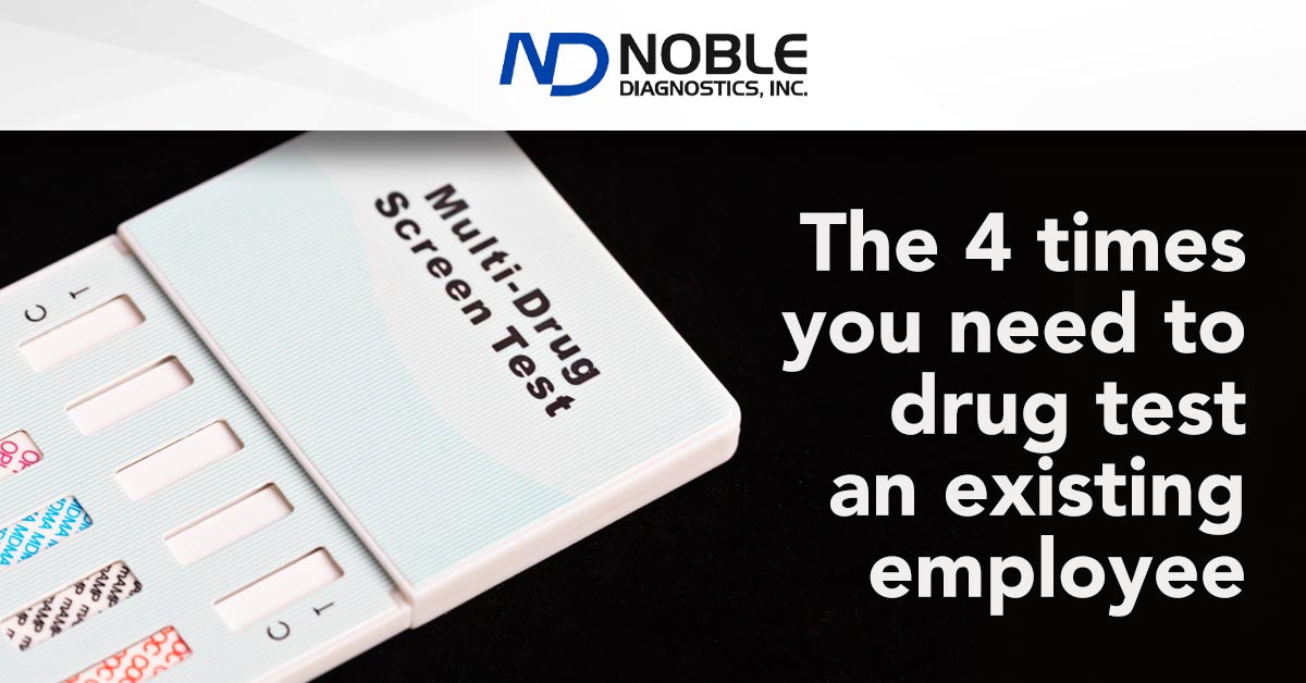NobleDiagnostic's tweet photo. Many employers are uncertain about when they are allowed to conduct drug tests of existing employees. Here are 4 scenarios where it's appropriate: https://t.co/0TBKFfRKwN #drugtesting #drugscreening #tpa https://t.co/9sY1jiTFLU