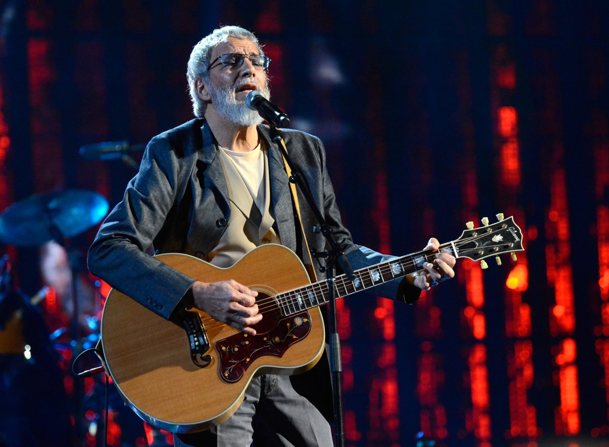 50years_music's tweet photo. On this day in 1948, Cat Stevens [Steven Demetre Georgiou; Yusaf Islam], rock vocalist (Peace Train), born in London, England 
@YusufCatStevens https://t.co/uuggyQdGEP