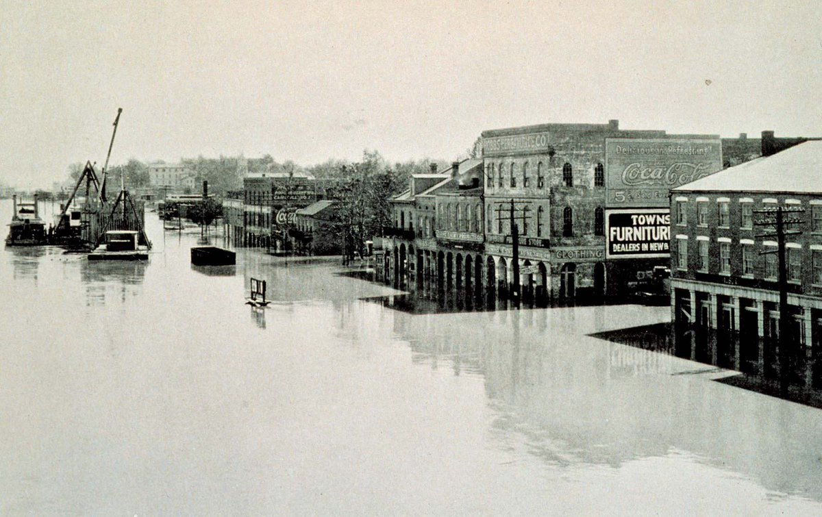 #105: The Great Mississippi Flood (Part 1)In 1927, the Mississippi River levee system broke in 145 places & Greenville flooded within hours. When relief supplies finally reached the city, they were distributed on the basis of race, usually leaving African Americans with nothing