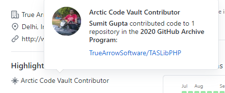 truearrowsoft's tweet photo. Our Open source library reach the Arctic https://t.co/u7YEh6CxzY