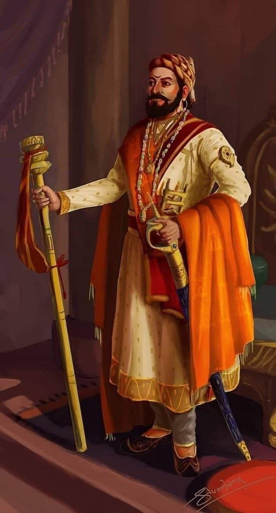 ... #RajmataJijau was deeply religious. She made him study Hindu epics, the  #Ramayana & the  #Mahabharata, which influenced his lifelong defence of Hindu values.Influenced by this,  #ChhatrapatiShivajiMaharaj founded the  #MarathaEmpire to establish the ‘ #HindaviSwarajya’. (8/14)