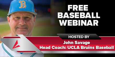 Baseball coaches, another good one for you.  2013 National Champ head coach, John Savage, of <a href="/UCLABaseball/">UCLA Baseball</a> is our guest today at 1 PM CST.  Tune in to hear from one of the best in the business on his philosophies. bsnsports.com/ib/uclabaseball #baseball #bruins #D1 #pitchinganddefense