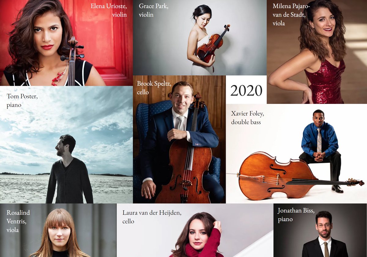 #ChamberMusicbytheSea, my chamber music festival on Maryland’s gorgeous Eastern Shore, is now open for 2020 business! Please join us for three ticketed events on Zoom plus a free live family concert August 18-22. More info + tickets available at chambermusicbythesea.com!
🎶🌊