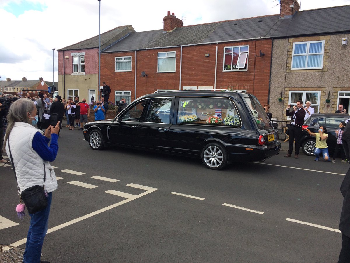 That was a pretty emotional morning. What a turn out from the folks of Ashington. Jack is one of us, and he is loved by all of us. 
Gan Canny Wor Jack... ❤️
#BigJack #Ashington