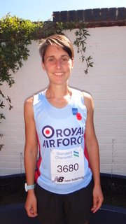 Our #rafletes, such as Emily here, have been completing their #RunFromHome <a href="/GreatCityRace/">Great City Race</a> 5km today. We've even got a member running in the USA! Keep your eyes peeled for results. <a href="/HQRAFSport/">RAFSport</a> @RAFNewssport