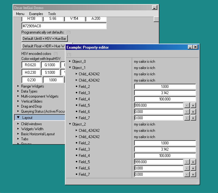 Uncanny styling fork of dear imgui looking like Win98, by <a href="/jkcxn/">Jake Coxon</a> github.com/JakeCoxon/imgu…