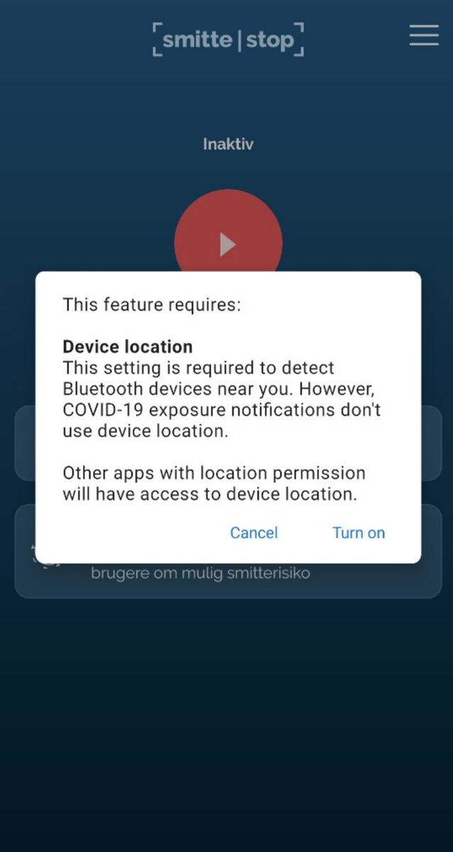 An alternate approach for government virus-tracing apps from Apple and Google also has privacy issues.It uses Bluetooth signals --not location tracking-- to detect smartphones that come near one another. But, In to use the apps, Android users must first turn on location.