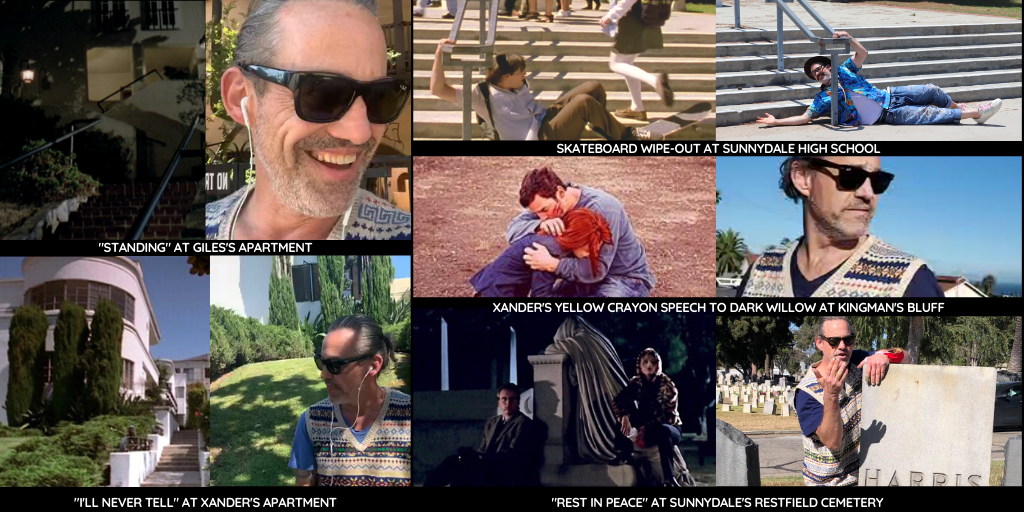 NicholasBrendon's tweet photo. If you missed the Sunnydale fun, here's a link to a playlist with clips from each location! #SlayTheStigma #Sunnydale #BuffyFilmingLocations #XanderHarris #YellowCrayon #DustDepression #BuffyTheVampireSlayer
https://t.co/pKpKcI1NoH https://t.co/Whs9yiJNa5