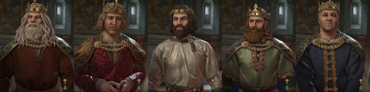 ProudBavaria's tweet photo. Absolutely insane what sort of progress has been made for @CrusaderKings 
Oh my god. THESE ARE THE SAME PEOPLE! 
Back in May VS Today's DD https://t.co/dHPltHdSLk
