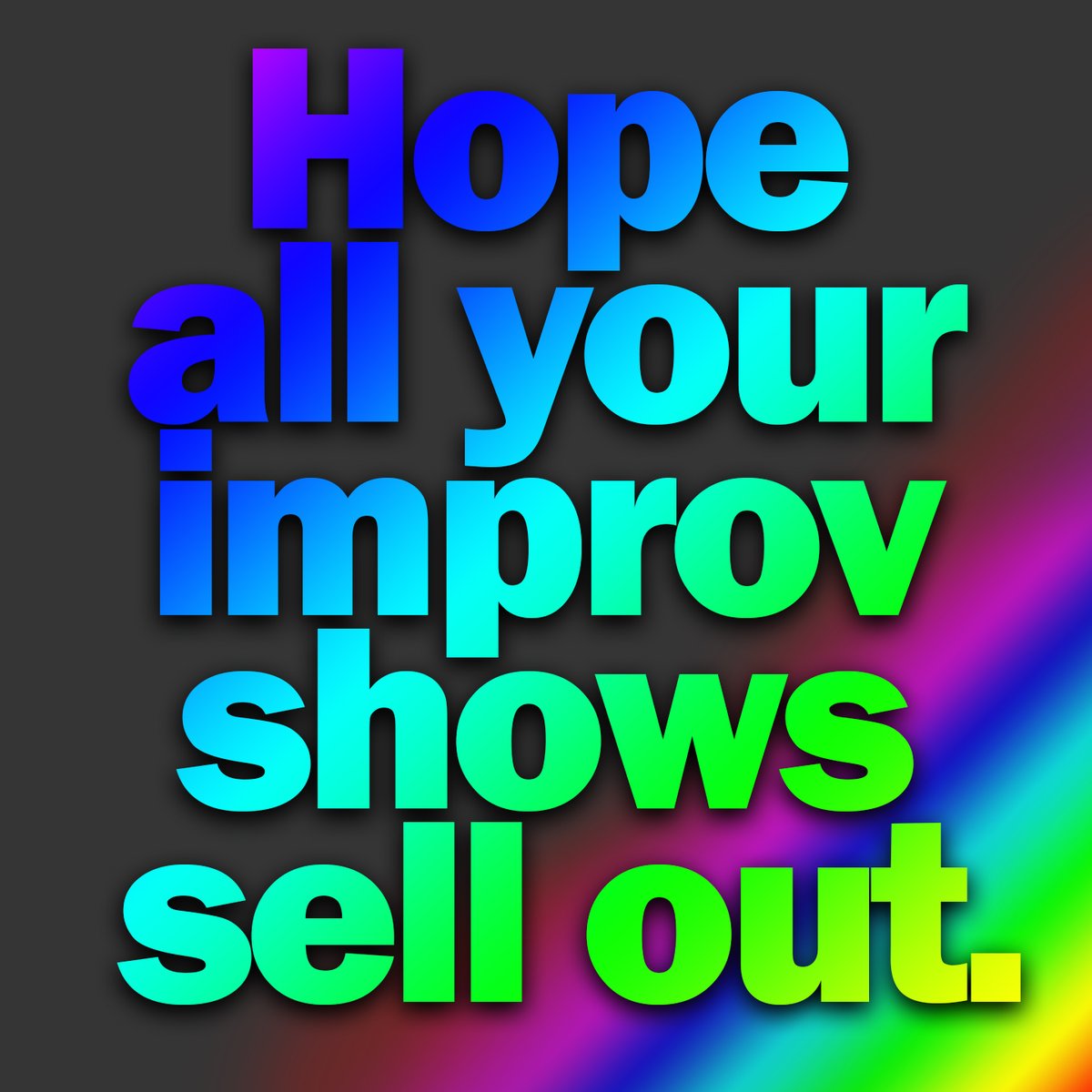 BoostImprov's tweet photo. I'm not in competition with you.
A diverse community with several options benefits the students and performers.
#Improv #ImprovSchool https://t.co/7bYaEQcM8x