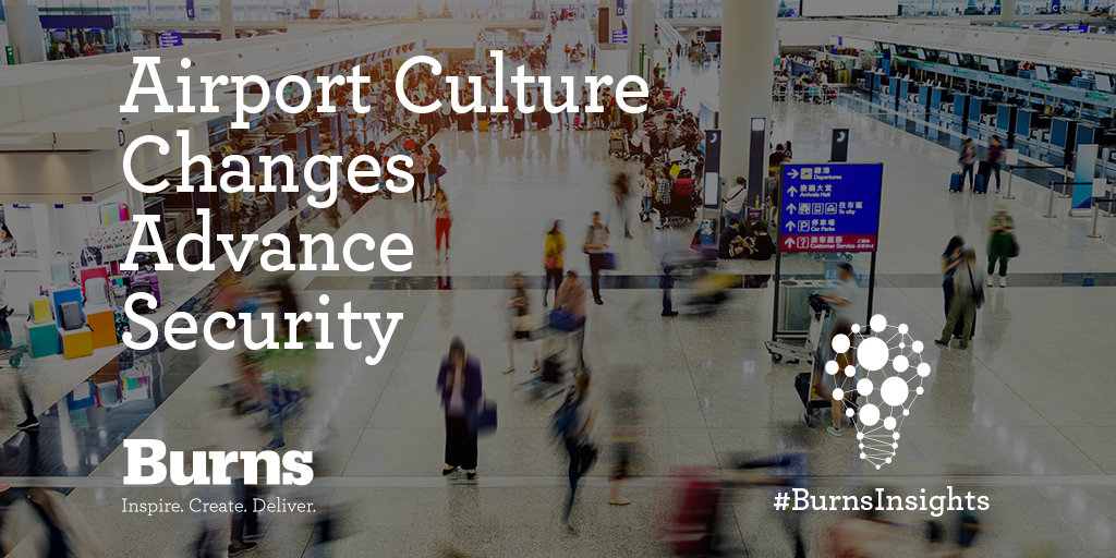 BurnsGrp's tweet photo. Burns explores #SecurityManagementSystems in airports as a way to supplement security systems and to close gaps that technology can’t bridge. How can airports collaborate with staff in order to effectively implement advance security?#BurnsInsights #SeMS https://t.co/0L5bvp8Vjp https://t.co/rbBH6ZOBVx