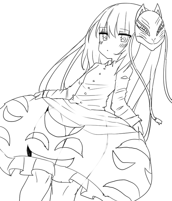 掘り出し物
去年使ってなかったこころちゃん線画 