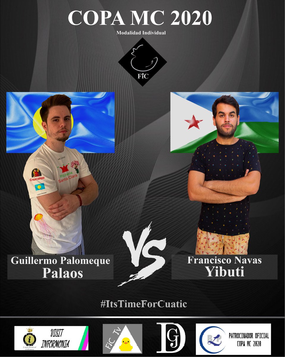 FICuatico's tweet photo. Ya tenemos las fechas confirmadas para las semifinales individuales.
Domingo, 26 julio
🇬🇾 Guyana - Tayikistán 🇹🇯
Domingo, 2 agosto
🇵🇼Palaos - Yibuti 🇩🇯
#CopaMC2020 #ItsTimeForCuatic https://t.co/JOIyq3JIWb