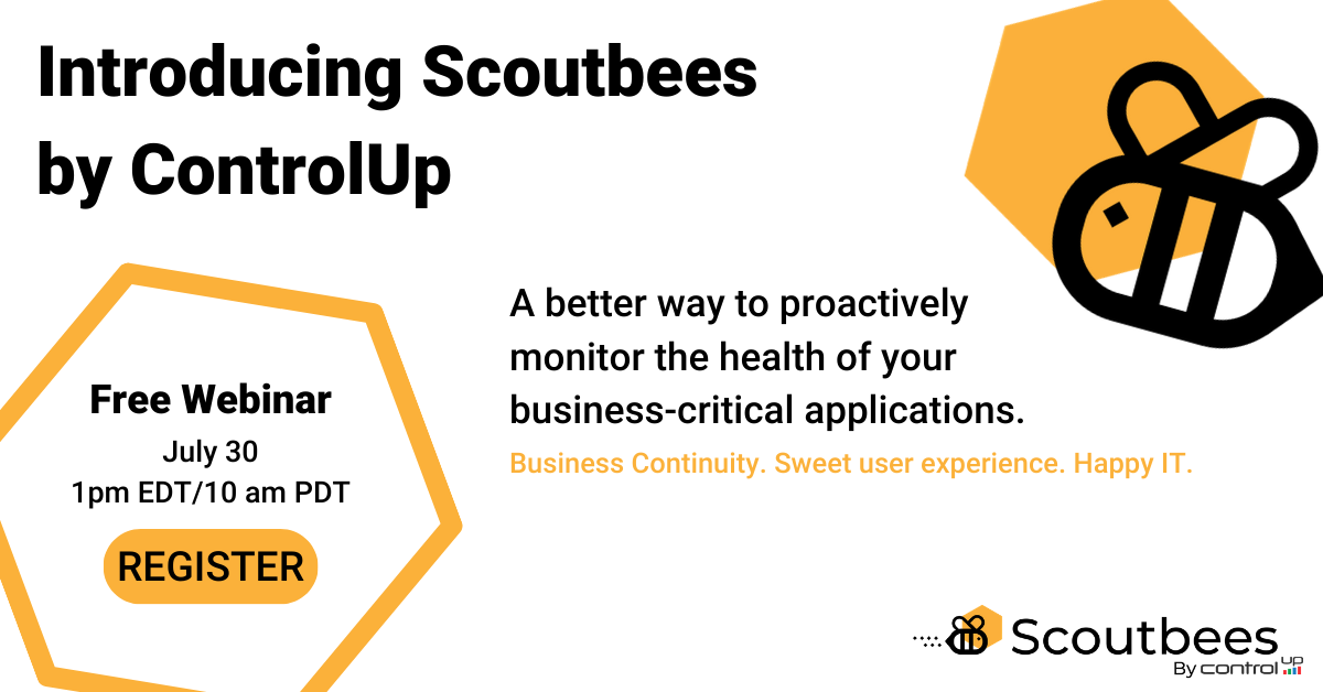 ControlUp's tweet photo. βWEBINAR ALERTβ
"Bee" a part of our upcoming webinar on July 30th showcasing all there is to know about #Scoutbees by #ControlUp with @joelinthecloud and @gadi_fe.
Register here β¬οΈ
https://t.co/XFi9J2Pofv https://t.co/OcUPRywLgC