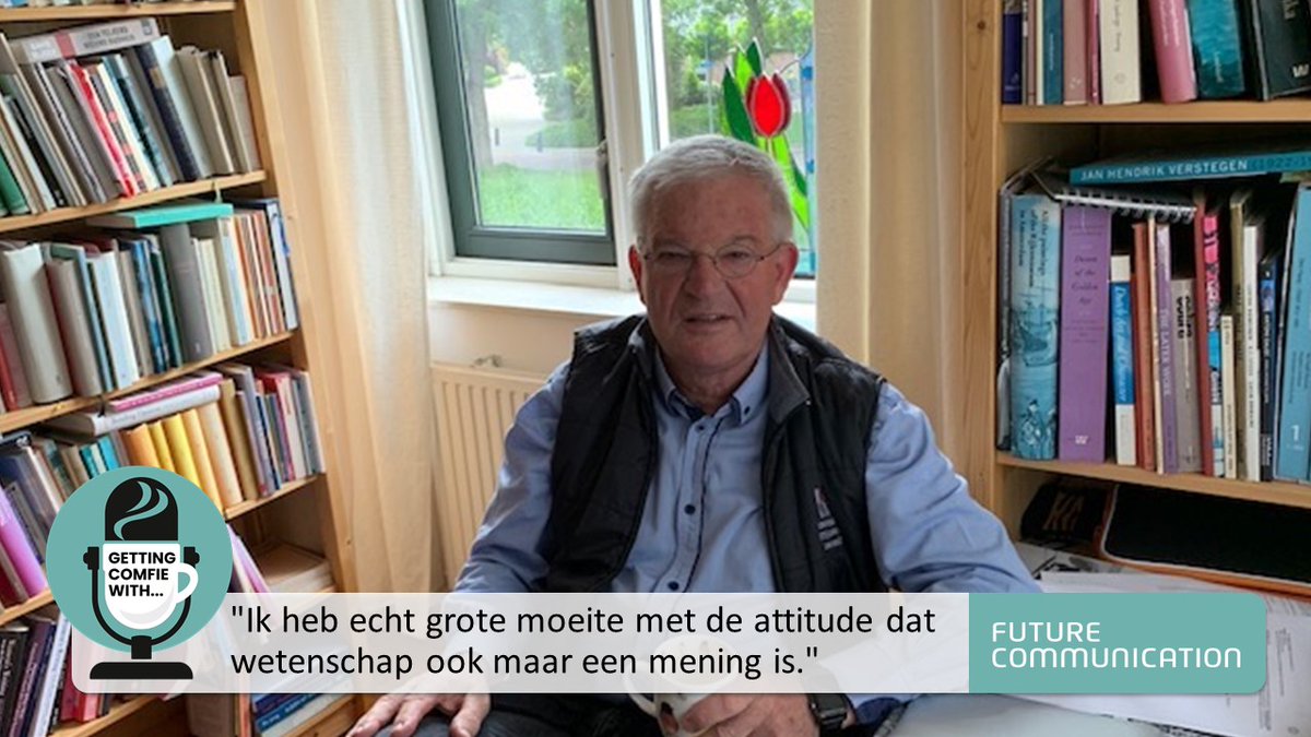 FutureComm_'s tweet image. Heb je onze vijfde #podcast in gesprek met prof.dr. Carel Jansen al geluisterd? Over de wetenschap achter gezondheidscommunicatie en dat iedereen zich maar voordoet als expert tegenwoordig. Check futurecommunication.nl/podcast/ of je favoriete podcastapp. #communicatie #wetenschap