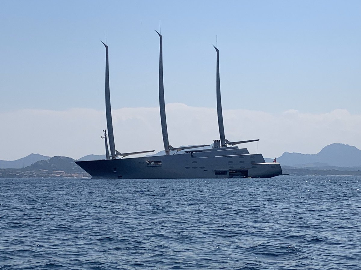 LiveInSardinia's tweet photo. Nice to see you back “ Sailing Yatch A”
#LiveInSardinia #Сардиния
#Sardaigne #Sardinien #VisitSardinia #サルディニア #撒丁岛 #Cerdeña #costasmeralda #liveinsardinia https://t.co/5wupd6l9xh