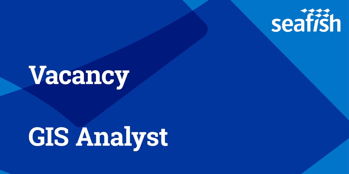seafishuk's tweet photo. We're recruiting a #GIS Analyst to work on a project to deliver a consolidated, simplified & practical view of the UK's Marine Protected Area (MPA) network.
Visit https://t.co/p9Gt2sJBEQ for details. Closing date is Friday 14 August.
#GISjob #marinemapping #BestCompanies2020 https://t.co/i15zfyoRCZ