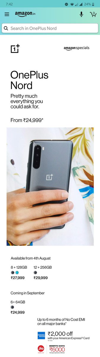 TechieTechTech_'s tweet photo. Gotta love the pricing of all the variants #OnePlusNord https://t.co/3FU66gK6xM
