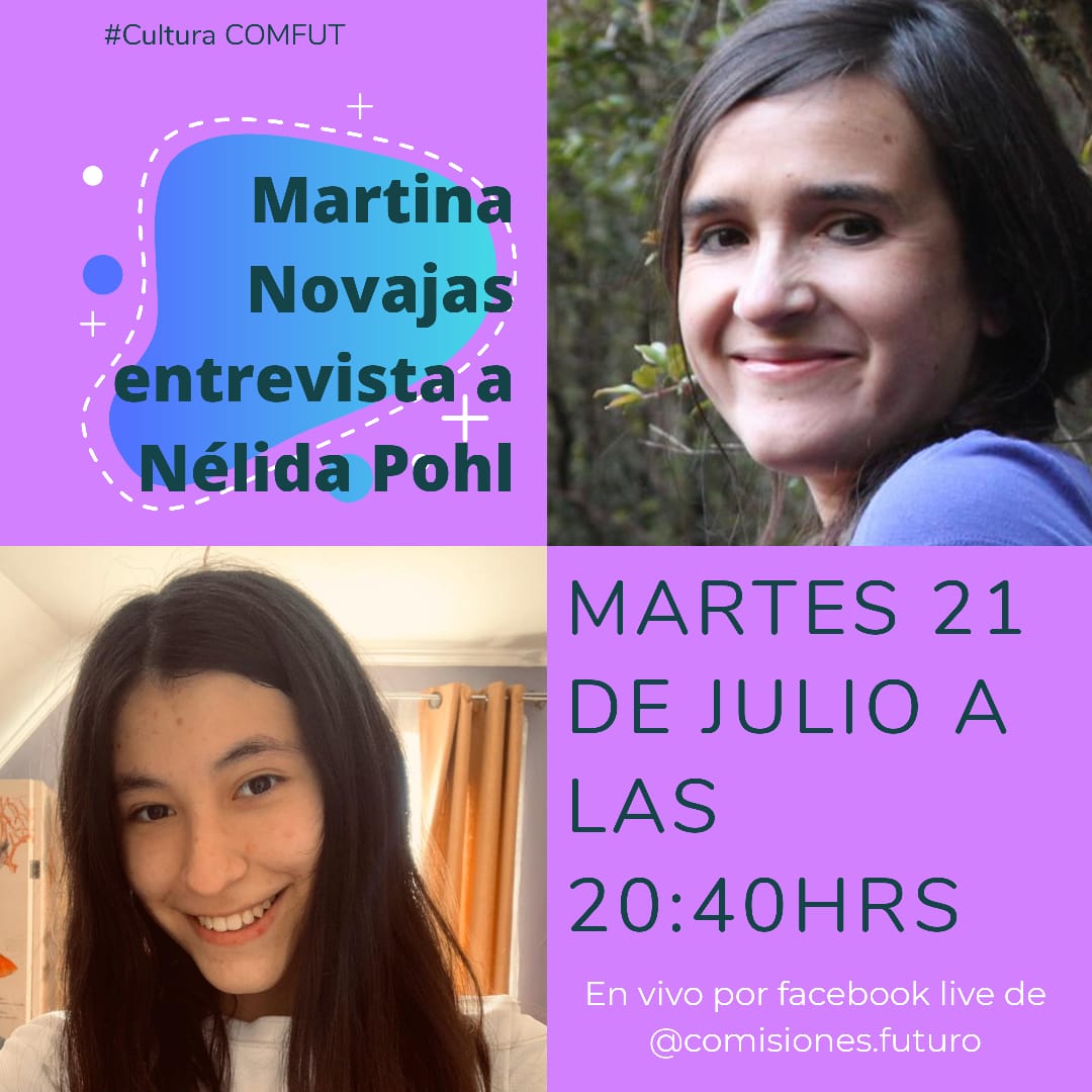 IEBChile's tweet photo. Martina Novajas, joven de 17 años amante de la ciencia y la divulgación e integrante de #COMFUT, entrevistará a #NélidaPohl, directora de comunicaciones del #IEB y presidenta de Achipec. Hoy a las 20:40 hrs, por Facebook Live de comisiones.futuro
¡Todas y todos invitad@s! 👇 https://t.co/82lK2LTiwl