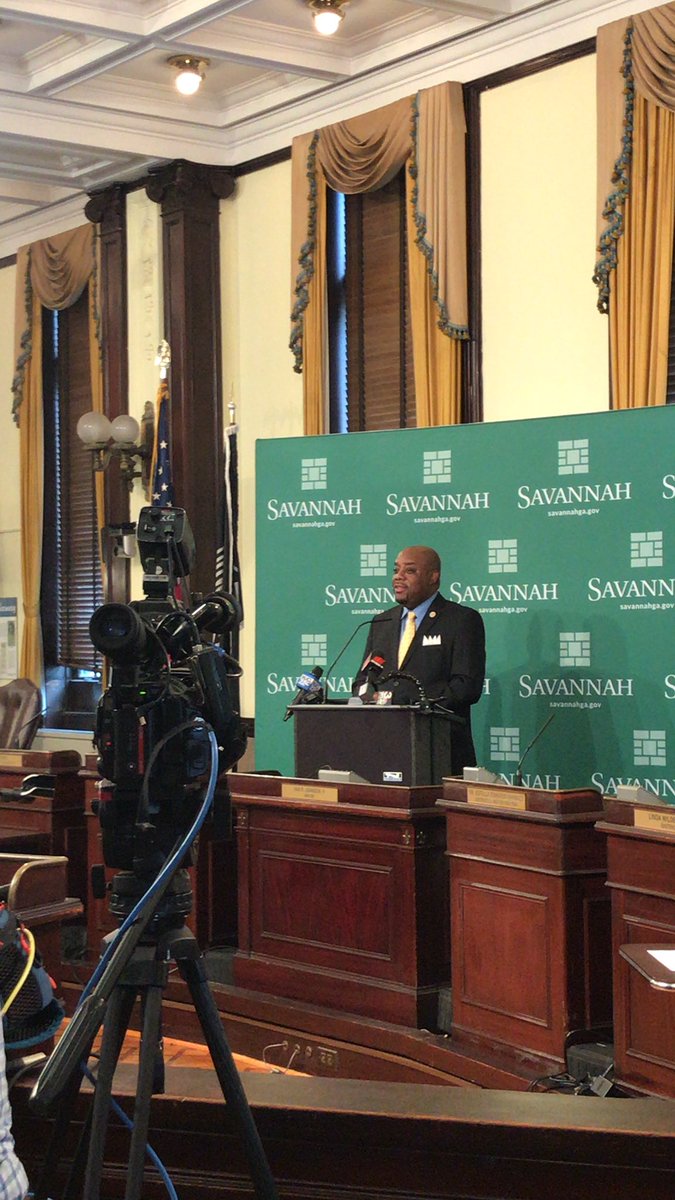 cityofsavannah's tweet photo. This morning @MayorJohnsonSAV announced that the city’s Racial Equity and Leadership taskforce, led by former Mayor Otis Johnson, will be introduced this Thursday at 10 a.m. #OneSavannah #SavannahStrong https://t.co/Wlb2TkdgdQ