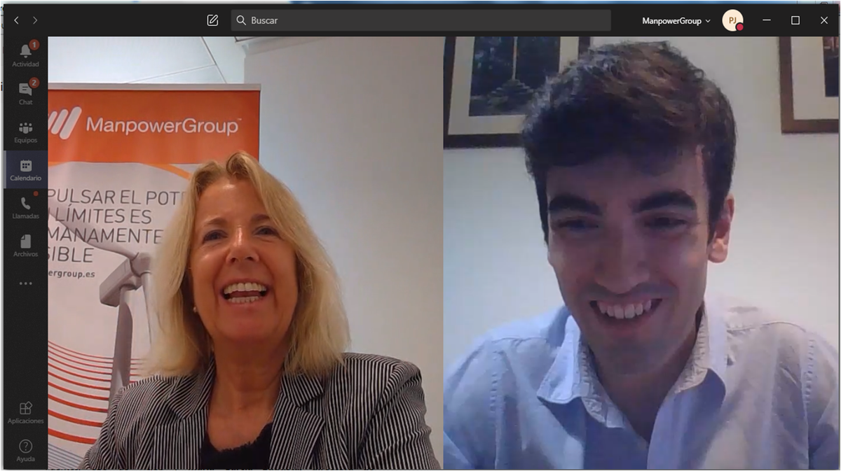 ManpowerGroupES's tweet photo. Montse Moliner @MontseMoliner1 impulsando el #Talento joven con “Directivos por un día” #Dx1D de AED @AEDtweets y @JASPAIN. Acercando la experiencia directiva de @ManpowerGroupES para generar la mejor experiencia de candidato. Organizaciones confiables, humanas y flexibles https://t.co/0pAHGDHzdN