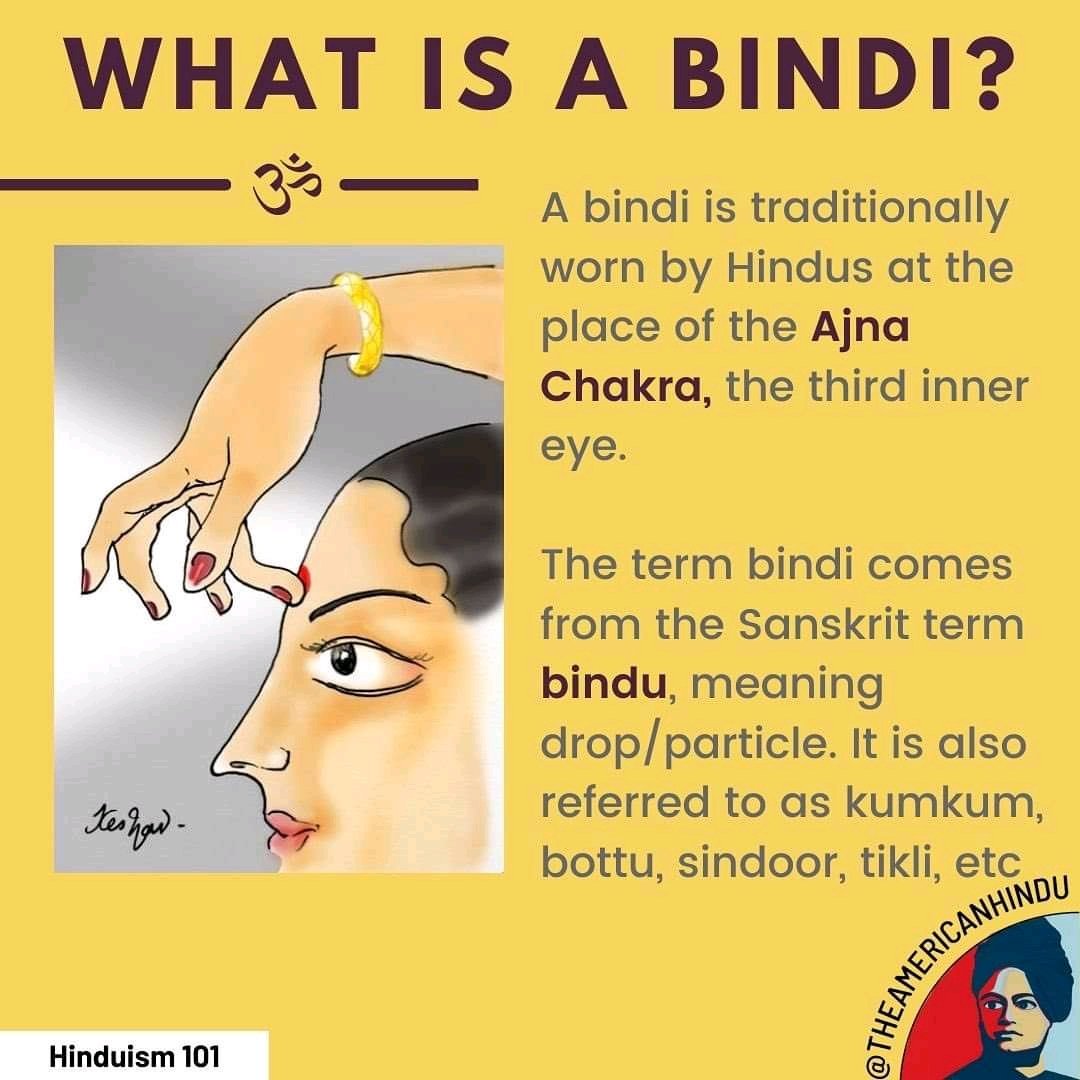 QueenOfPBH's tweet photo. #जयतु_सनातन_धर्म
Sanatan Dharma is a way of life ♥️
A culture where Women have always been worshipped and considered Adishakti can never be regressive.
#BindiNotRegressive https://t.co/rHNaHyhWmr