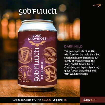 The Four Provinces (@the4prov) on Twitter photo Wow ! fantastic response to our #FadLae IPA now available to order direct from us at orders@fourprovinces.ie Full range of beers available. Thanks to everyone for the amazing feedback - MĂle buĂochas ! <a href="/CraicCommunity/">Craic Beer Community</a> <a href="/BeoirFinder/">BeoirFinder</a> #local #supportlocal #brewery #Gaeilge #crumlin Wow ! fantastic response to our #FadLae IPA now available to order direct from us at orders@fourprovinces.ie Full range of beers available. Thanks to everyone for the amazing feedback - MĂle buĂochas ! <a href="/CraicCommunity/">Craic Beer Community</a> <a href="/BeoirFinder/">BeoirFinder</a> #local #supportlocal #brewery #Gaeilge #crumlin