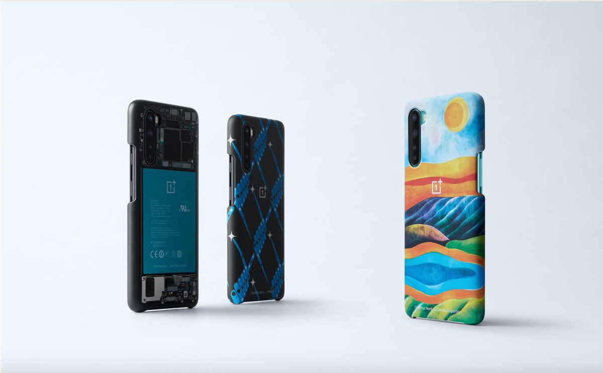 oneplus's tweet photo. Alongside Nord, we've also developed three lightweight cases to keep your device protected in style. https://t.co/KPggdYhCkk