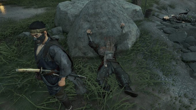 Rock on dude #GhostOfTsushima #PS4share https://t.co/cof3LXdxPj<a href="/tag/ghostoftsushima"class="tags">#GhostOfTsushima</a><a href="/tag/ps4share"class="tags">#PS4share</a>