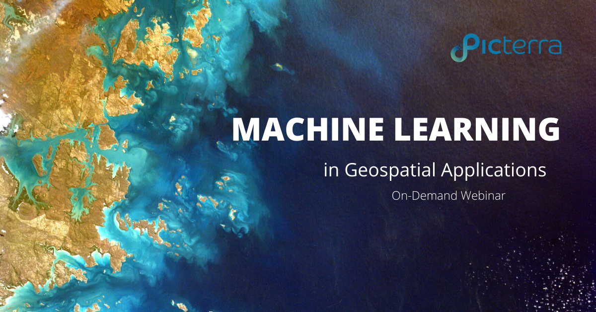 picterra's tweet photo. Would you like to understand the basic concepts of #MachineLearning in #geospatial applications but you don't know where to start? 🌐 

Watch one of our on-demand webinars now 📣 https://t.co/k3NrNFI1Q6

#EarthObservation #RemoteSensing #MonitoringServices #AI #GeoAI https://t.co/U9QOhYvXDs