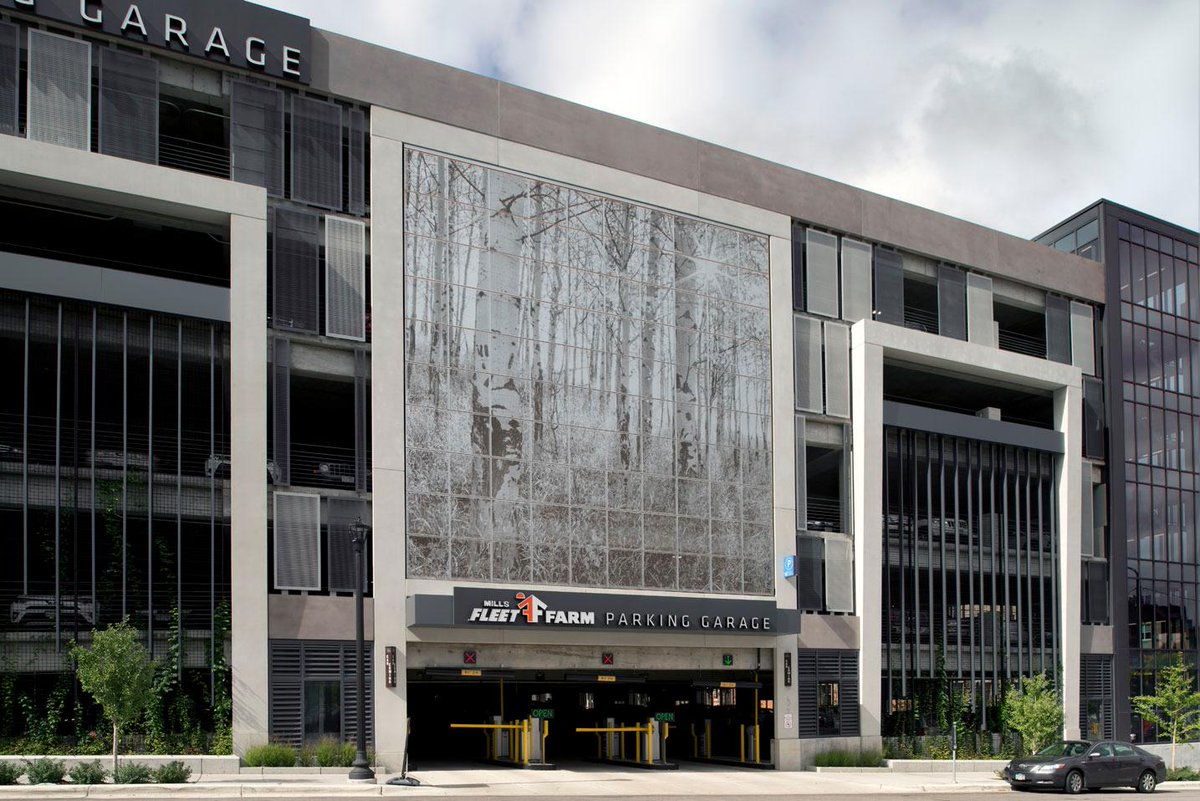 ISAarchitecturl's tweet photo. Perforated Imaging Wall Panels Bring Needed Airflow And Style To A Minnesota Parking Garage https://t.co/pc0DBtlt8I #architecture #facades #Dridesign via @_DriDesign @rsparch https://t.co/5Txr6mG5nB