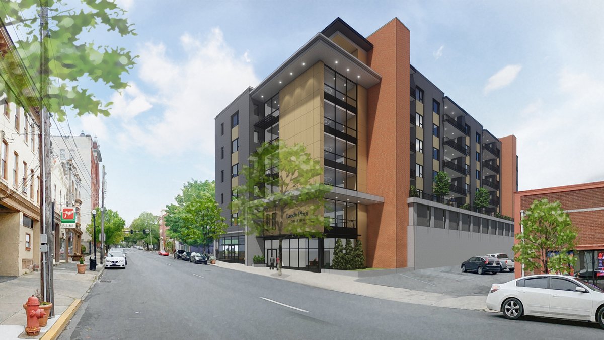 LCommunities's tweet photo. Exciting News! We are working to provide new #Age55plus rental housing in #DowntownLancaster. Landis Place on King.  See more https://t.co/PnwnEcTo6P Completion planned for 2022. https://t.co/89tLuKfC7q