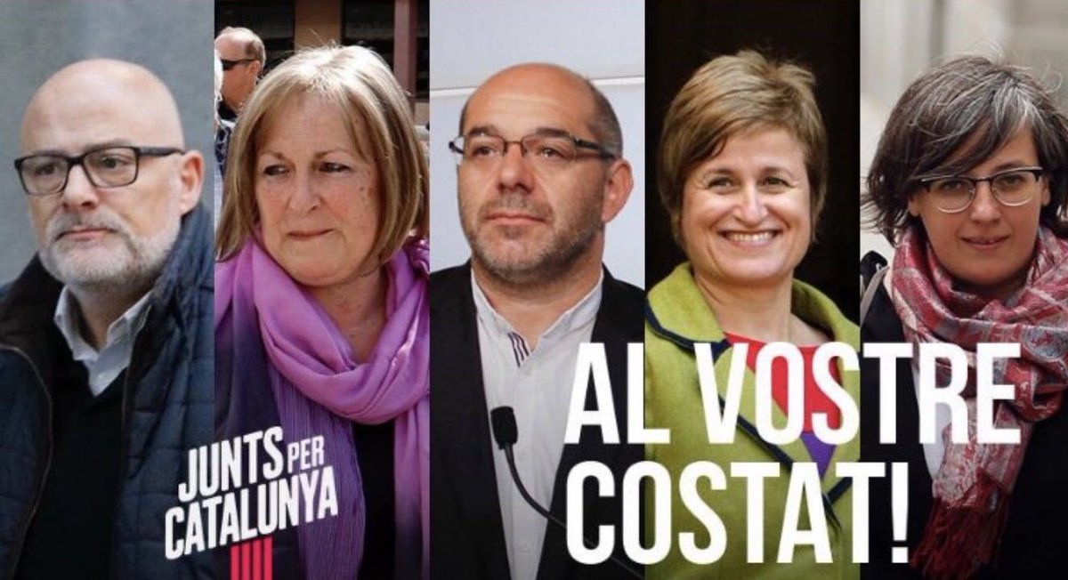 JNCOsona's tweet photo. Tot el nostre suport als membres de la mesa del #Parlament que van fer possible un debat parlamentari

No esteu sols @lluisguino, @AnnaSimo, Lluís Corominas i Ramona Barrufet, i @yeyaboya https://t.co/jDR5zOiMXH