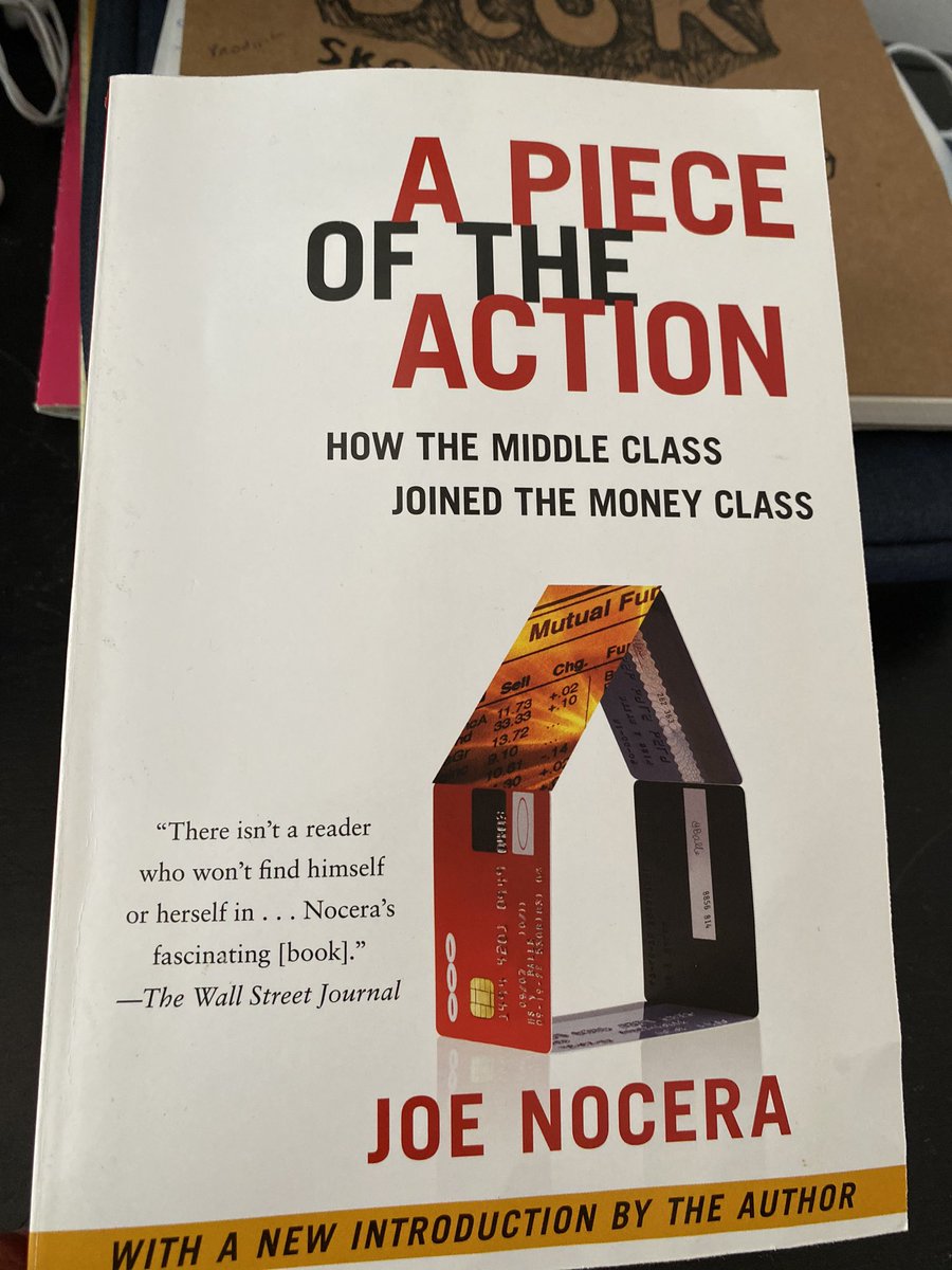 Current read - A Piece of the Action. It’s so fascinating to read about how several financial products like credit cards, trading, mutual funds came into existence and became a part of mainstream life and the pioneers who believed in the vision.