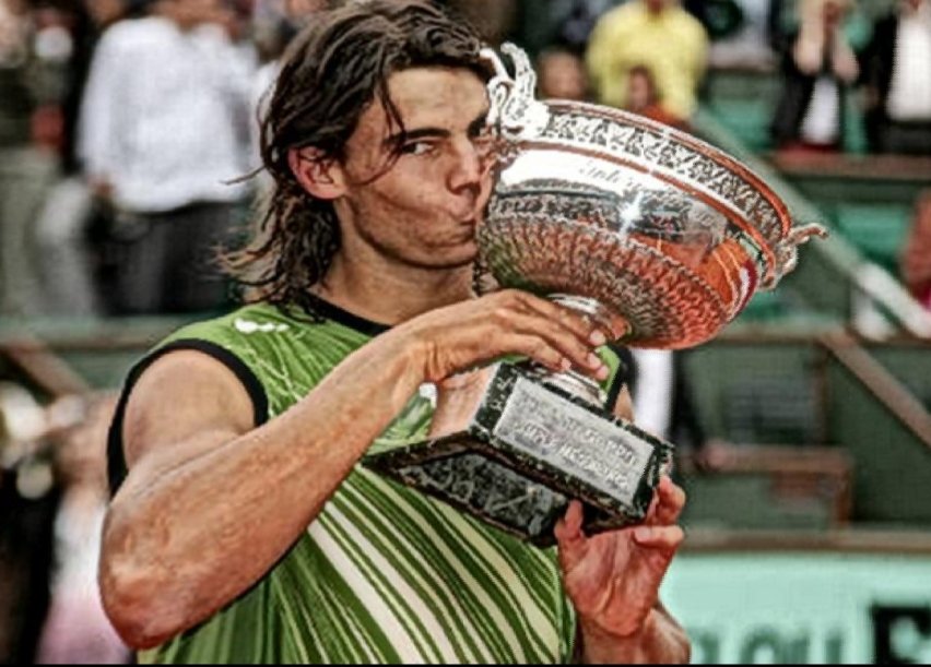 Fervant supporter du Réal Madrid, ce dernier a eu la culture de la gagne tout au long de sa carrière, il s'agit de Rafael Nadal, un des plus grands tennisman de l'histoire