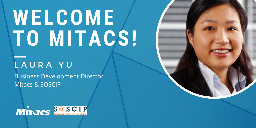 MitacsCanada's tweet photo. Meet Laura Yu! @Laura_AITech is your point of contact for #ArtificialIntelligence and #DataScience R&amp;D partnerships at @SOSCIP_Research &amp; Mitacs. 

Connect with her today! #innovation #Canada https://t.co/nSElD32Li7