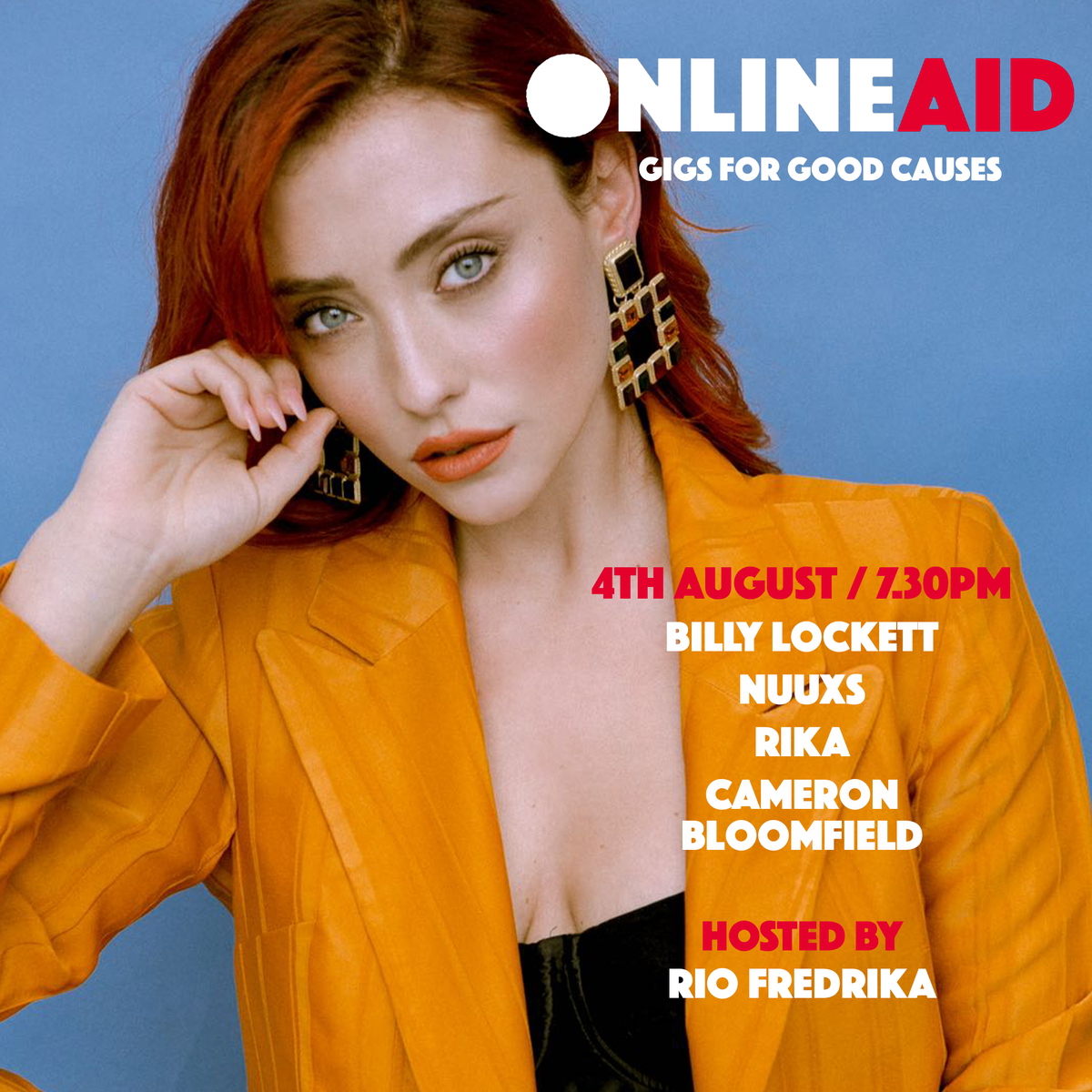 Meet our host <a href="/CapitalOfficial/">Capital</a> presenter 🎧 @Rio_Fredrika 🎙

Win 🏆 a ticket to the first @OnlineAid gig - bit.ly/2CmQSTw or the £8 earlybird 🐛 ticket 🎟️ sale is bit.ly/online_aid1 <a href="/JustSeats_/">JustSeats</a> 

#RioFredrika #Fundraising #FreeGiveaway #Giveaway #TicketCompetition