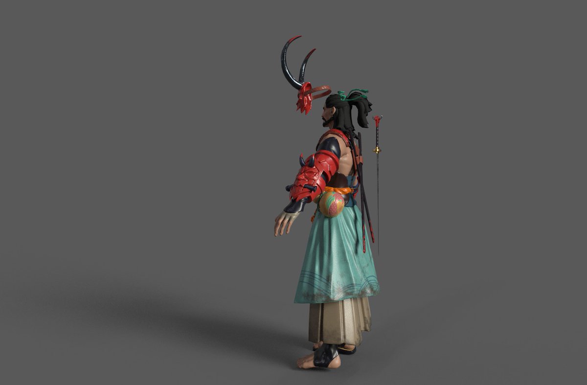 TelliaQ's tweet photo. Some substance painter render tests. ignore the haircards. 'tis but a technical issue.
...
#3dmodelling #gamecharacter #gameart #subsstancepainter #substance #render #rendertest https://t.co/1e11sMTHtG