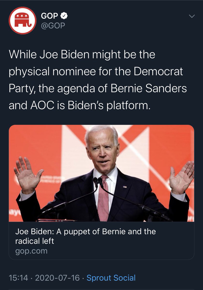 This antisemitism isn’t coming from a fringe GOP candidate or one random Congressperson or a columnist for a far-right website or the host of one of Trump’s favourite TV shows. It’s the official GOP twitter account & an official account for the Trump 2020 campaign.