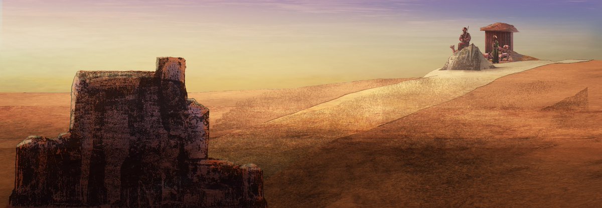 VinSunt's tweet photo. Background painting I did for “Ornament of the World” documentary on PBS. #backgroundart #animation_background #digitalartist #digitalpainting #digitalart #colorist #artist #background_paint #desert #hazy #lighting #visual_development
#concept_artist #illustrator #texture https://t.co/XdM2hk3xNU