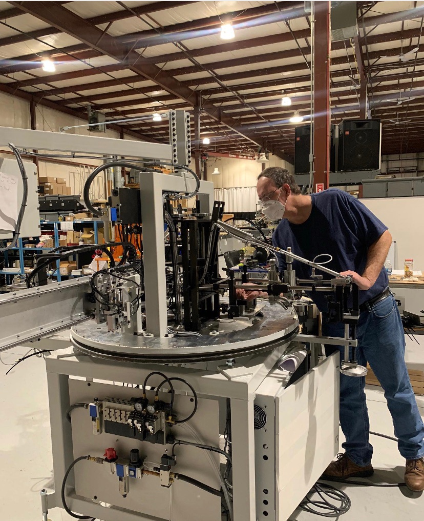 systauto's tweet photo. Working on our Automatic Microscope Slide Printer that will help us fight COVID-19. A break through is near. #systematicautomation #microscopes #microscopeslide #microscopslideprinter #covid19 #fightingcovid19together #wereinthistogether #standingstrong #brighterdaysahead https://t.co/KWOWDLJlrz
