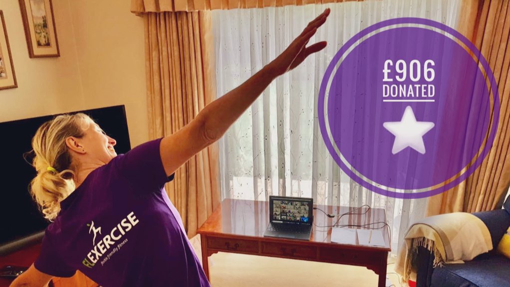 fl_exercise_uk's tweet image. Well done to Karen Douglas and all her FLexercise Zoomer’s. Class donations of £906 were divided between Sutton Night Watch, Epsom Riding for the Disabled and Multiple Sclerosis Sutton ✨ @mssocietyuk @Snwhomeless #CharityTuesday #letspulltogether