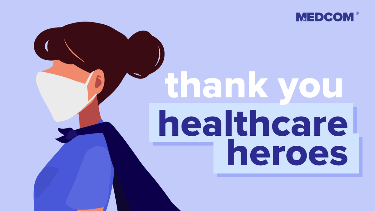 MedcomCE's tweet photo. This month we continue to honor our #HealthcareHeroes with a special focus on the sacrifices front line healthcare providers make every day!
#RecognizeTheGood #ThankYou #ThankYouCoronaWarriors https://t.co/fWejur1iKL