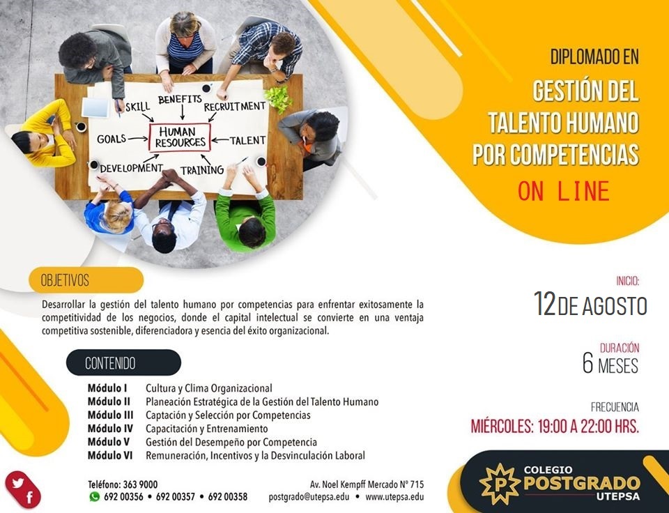 postgradoUtepsa's tweet photo. Gestionar el talentos humanos es fundamental, saber como motivarlos y eficientes en época de crisis, es crítico en la empresa.
Descarga el contenido: https://t.co/4kszPJlgAW
🔎Consulta en :
📞https://t.co/PQCFmqsKim
📞https://t.co/oAONlVY5Jl
📞https://t.co/d3KjA7GI6Q https://t.co/B92SMqm3C6