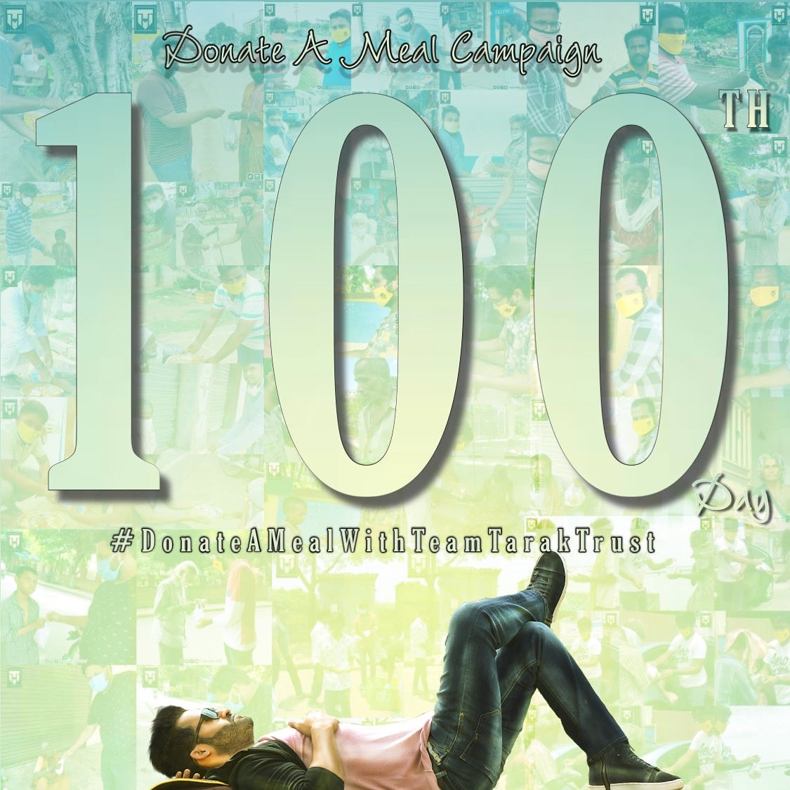 100TH DAY OF DONATE A MEAL CAMPAIGN ❤️ 

@tarak9999 ❤️
#TeamTarakTrust 
#DonateAMealwithTeamTarakTrust