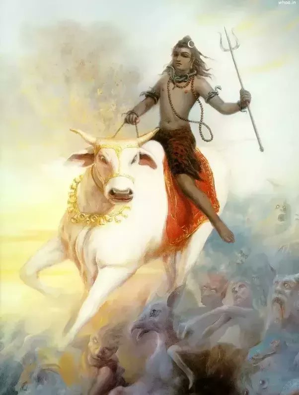Shivji being both Bhootnath (Lord of spirits) and his cultural association with cannabis can't be coincidental.All phenomenon around underworld is historically linked to psychoactive substances.